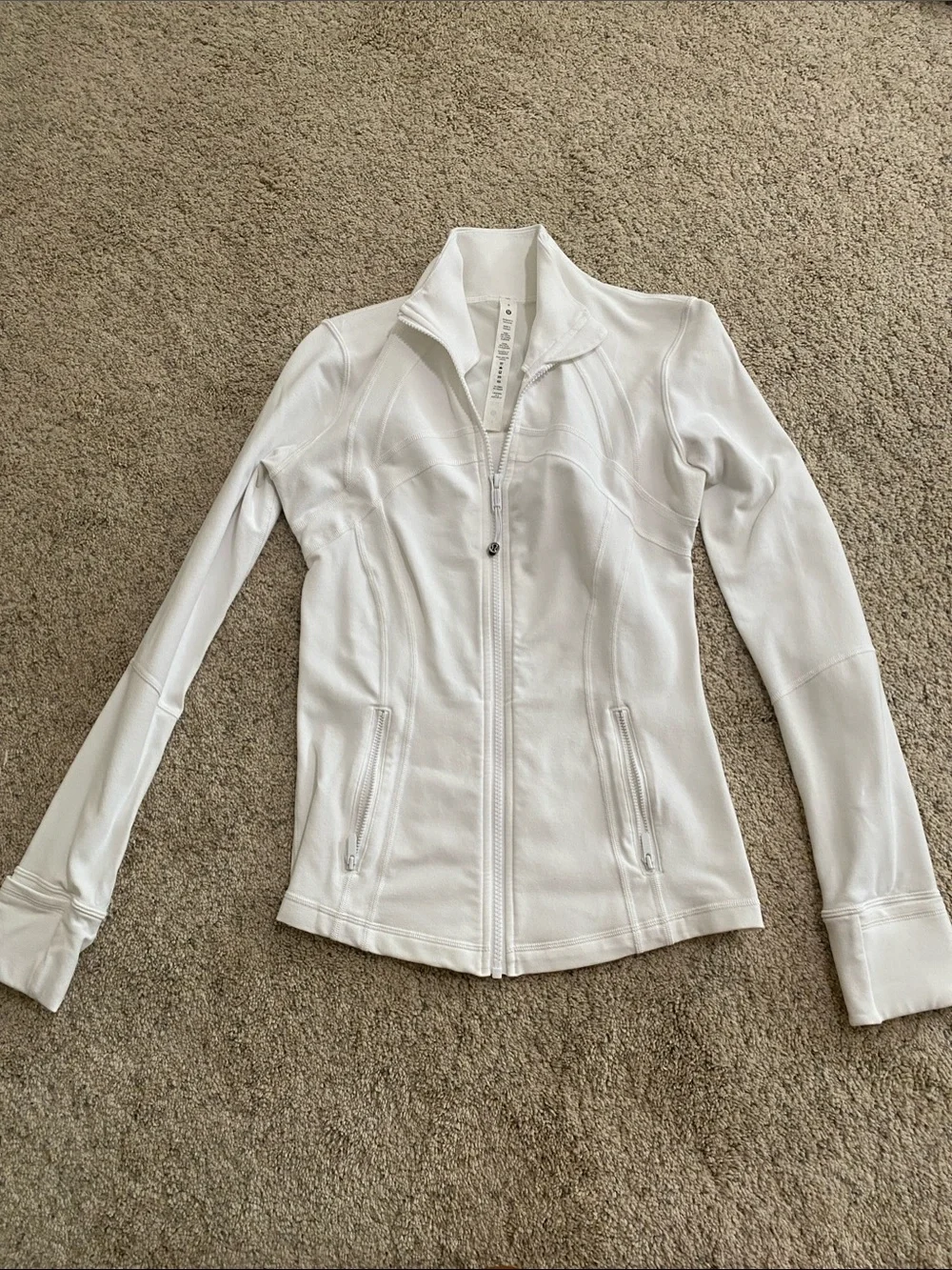 lululemon athletica White Full-Zip Women's Jacket